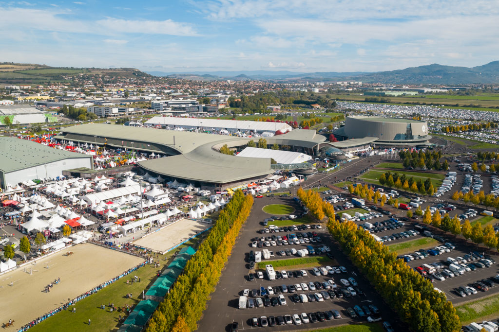 Sommet de l'élevage 2025 - Zénith d'Auvergne - vue aérienne zénith d'auvergne