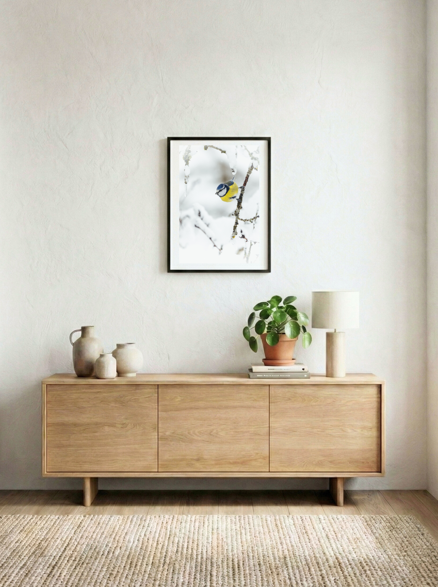 Mésange Bleue - Tirage d'Art – Image 2