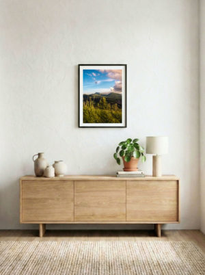 Volcans Endormis – Tirage d&rsquo;Art