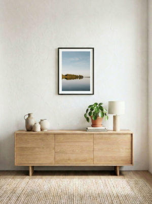 Miroir, Lac de Servières – Tirage d&rsquo;Art